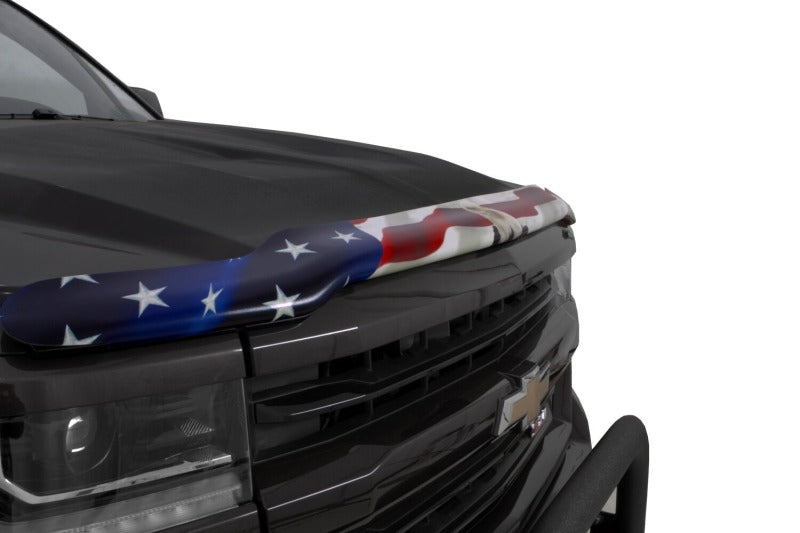 Husky Liners 15-22 Chevrolet Colorado Hood Shield - American Flag w/ Eagle