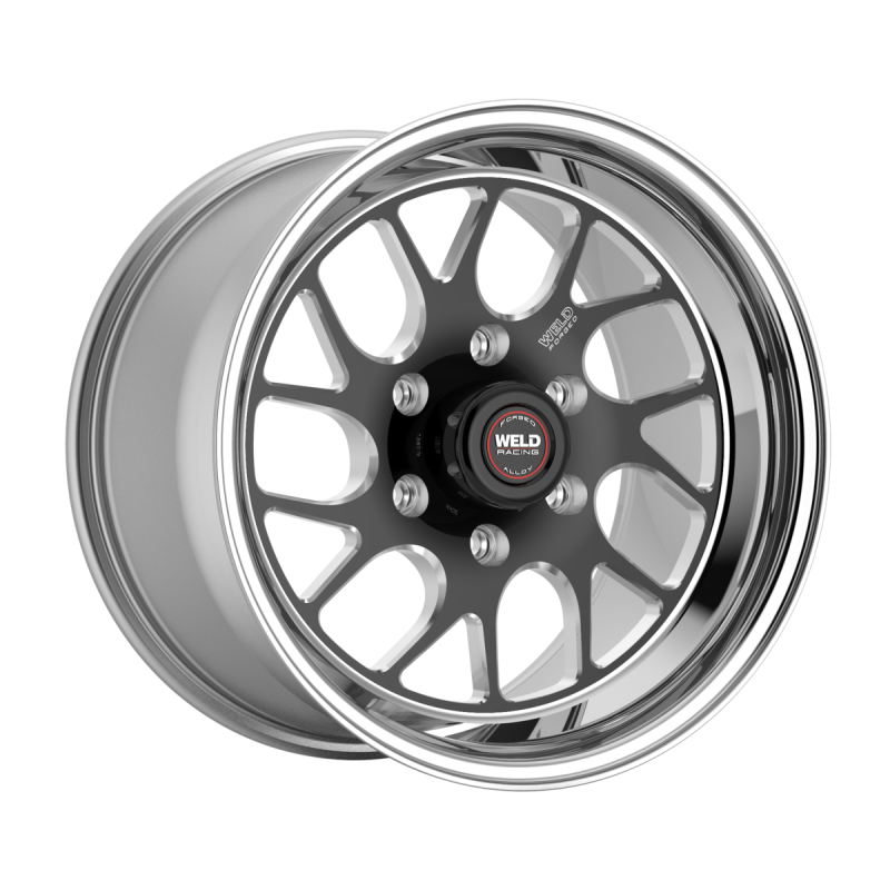 Weld S78 HD 17x9.5 / 6x139.7 / 5.7 BS / 3.54 HB - Black Center - Polished Shell - Non-BL Wheel
