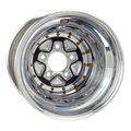 Weld Alumastar Pro 16x20 / 5x5 / 5.5 BS / 3.5 HB - Polished Center - Polished Shell - DBL Wheel