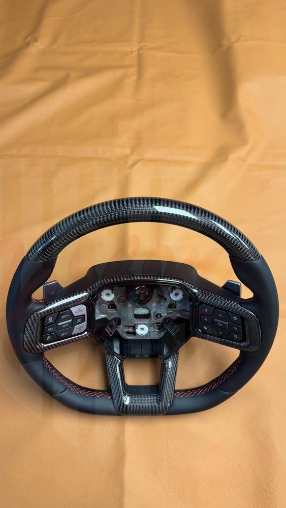 2024+ Mustang S650 Carbon Fiber Steering Wheel