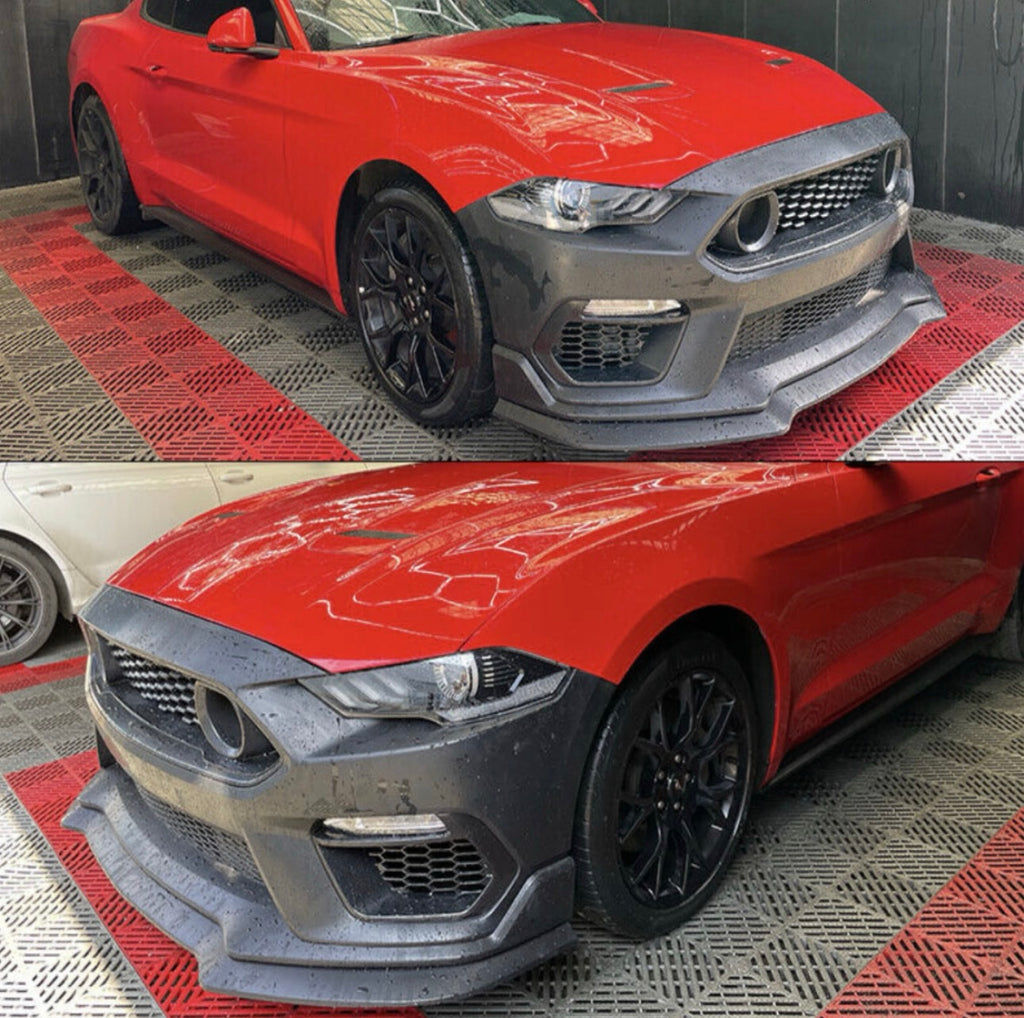 2018–2023 Ford Mustang Mach 1 Style Front Bumper Conversion Kit image 1