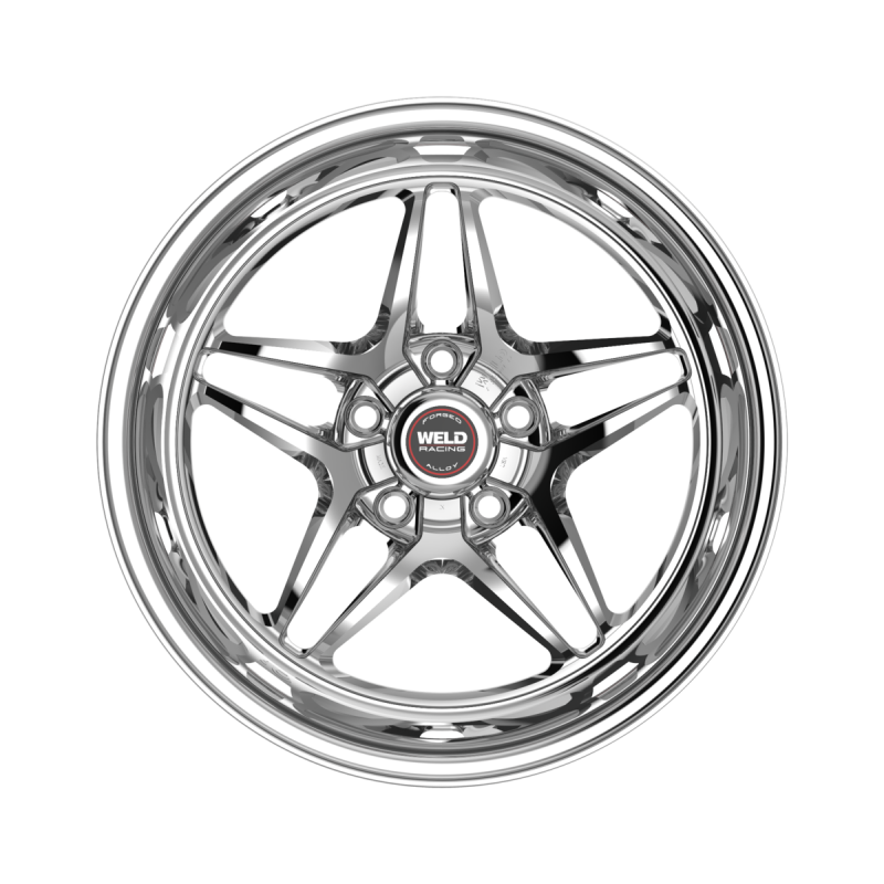 Weld S81 18x10 / 5x120.65 / 5.2 BS / 3.18 HB - Polished Center - Polished Shell - Non-BL Wheel