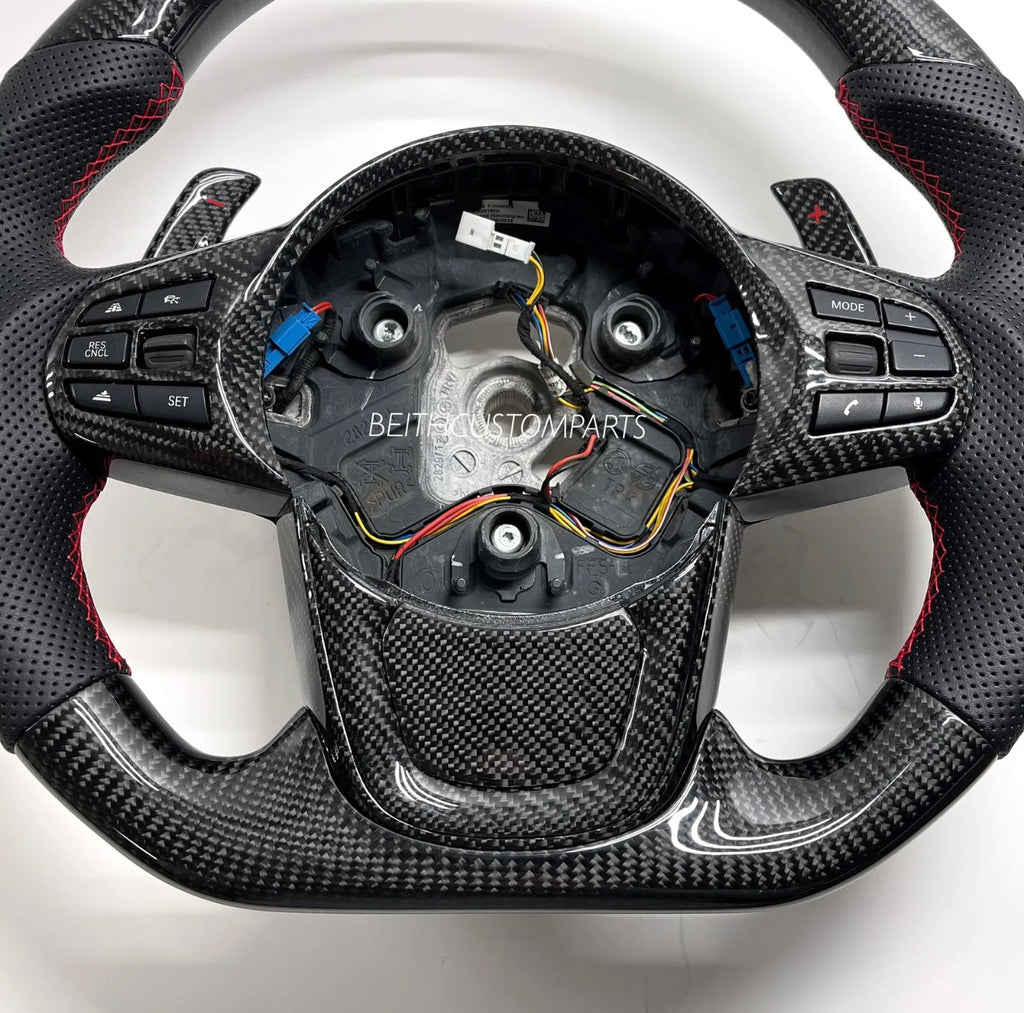 2020+ Toyota Supra – Carbon – Red Stripe