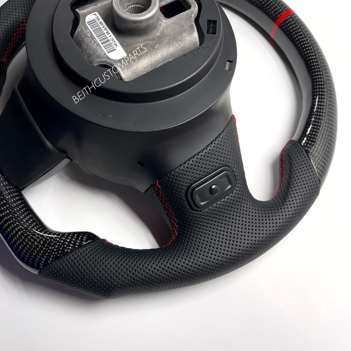 2013-2016 Fiat 500 ABARTH – Carbon – Red Stitching