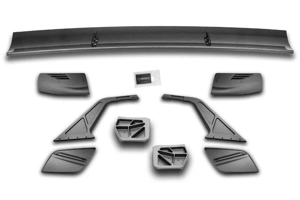 Verus Engineering WCW Swan Neck Rear Wing - C8 Corvette