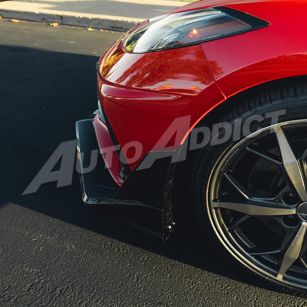 2020-2025 Corvette C8 Stingray EVO Kit Bundle - Front Splitter, Side Skirts & Shark Fin Diffuser