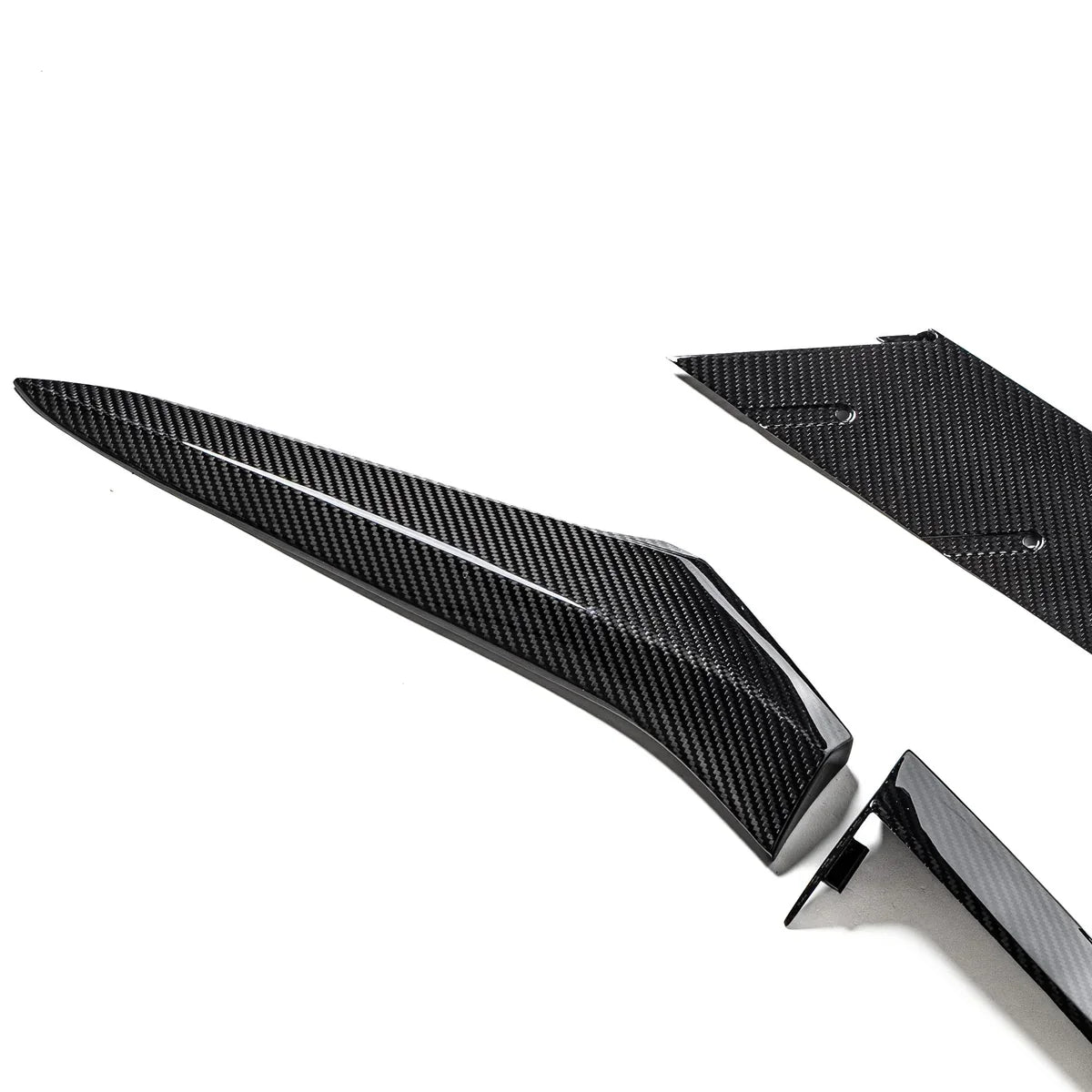 2022–2027 Corvette C8 Z06 / E-Ray Dry Gloss Carbon Fiber Door Handle & Quarter Panel Replacement Trim Kit