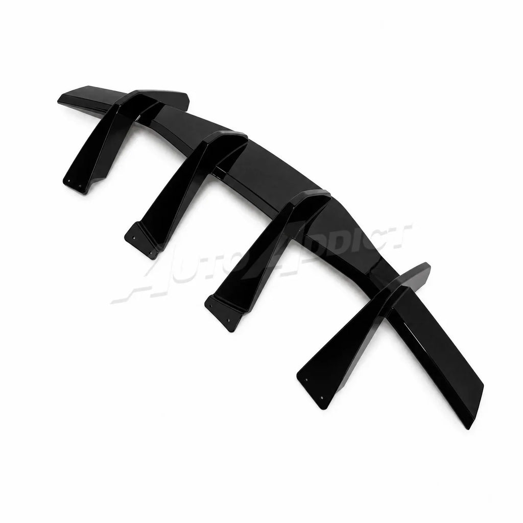C8 Corvette Rear Diffuser Shark Fins – Stingray / E-Ray / Grand Sport (2020–2027)