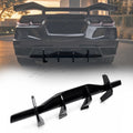C8 Corvette Rear Diffuser Shark Fins – Stingray / E-Ray / Grand Sport (2020–2027)