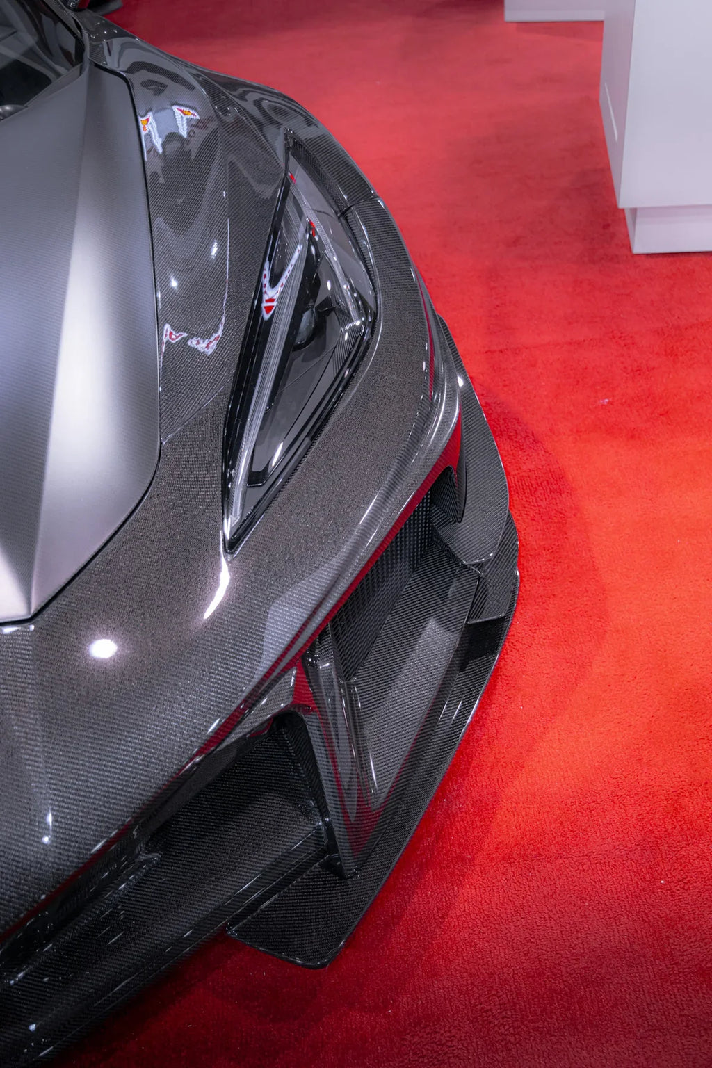2020–2024 Corvette C8 Deluxe Wide Track Package – Full Carbon Fiber Kit (Bumper to Bumper)