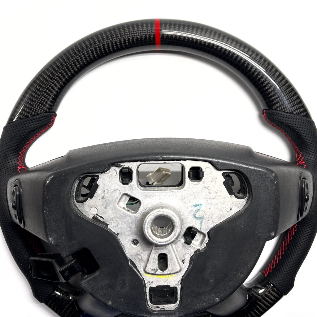 2008-2010 Jeep SRT-8  – Carbon – Red Stitch, Red Stripe