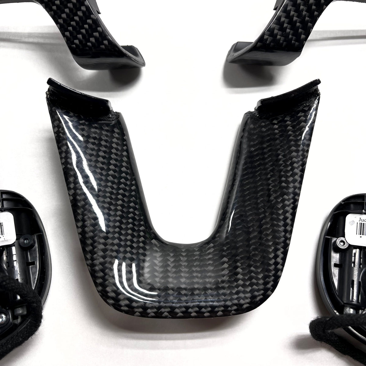 2015+ Dodge Charger/Challenger – Carbon Trim + Paddles