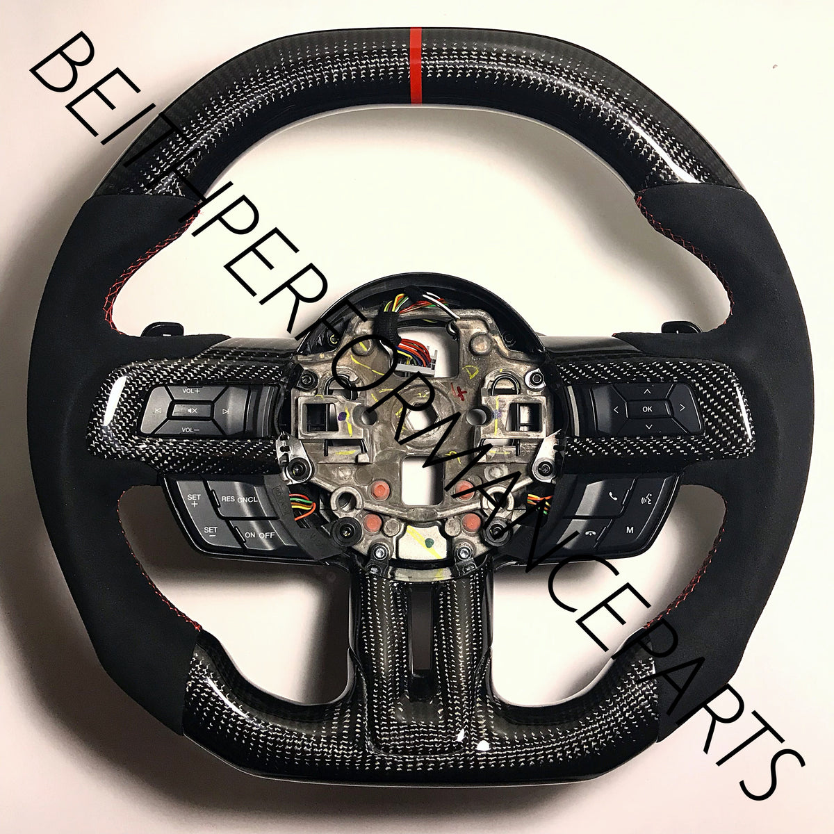 2018-2019 Ford Mustang – Carbon – Package Deal, Red Stitching