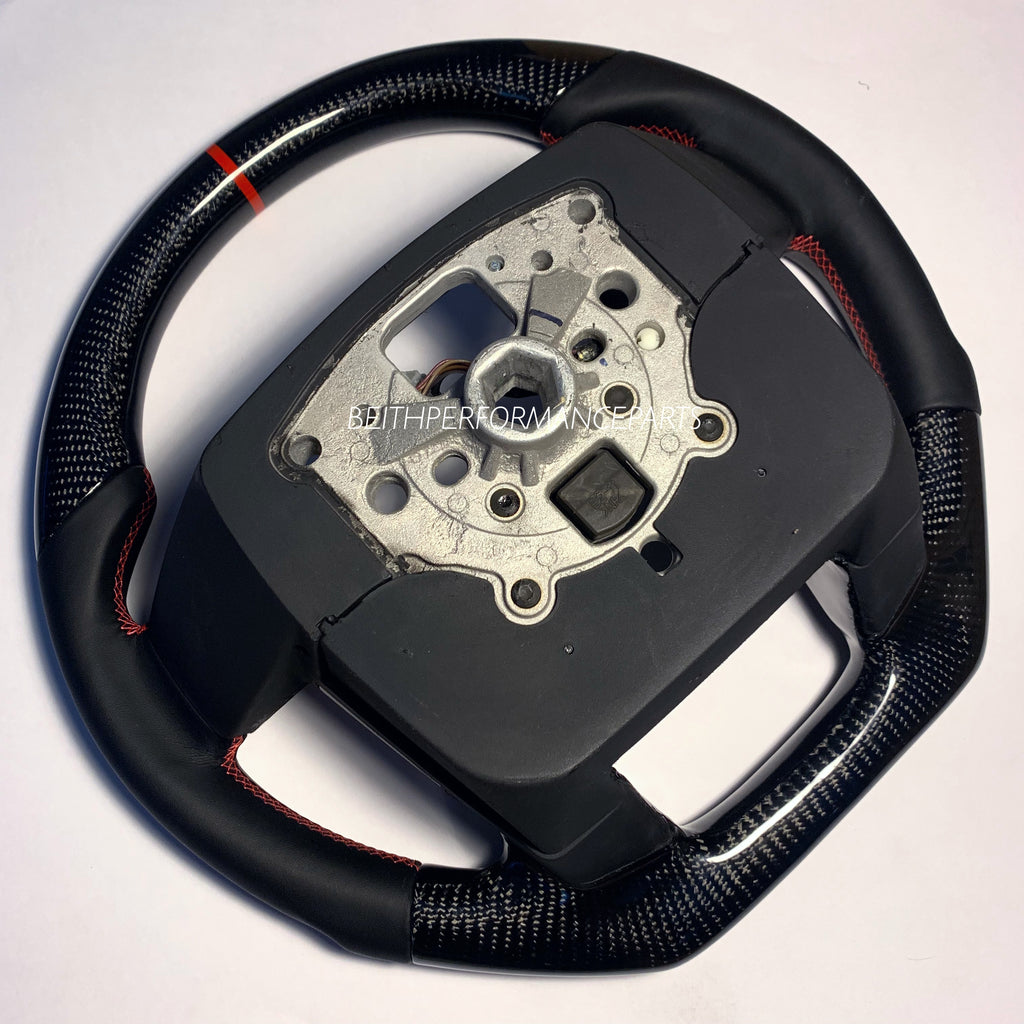 2011-2014 Ford Raptor – Carbon – Red Stitch, Red Stripe