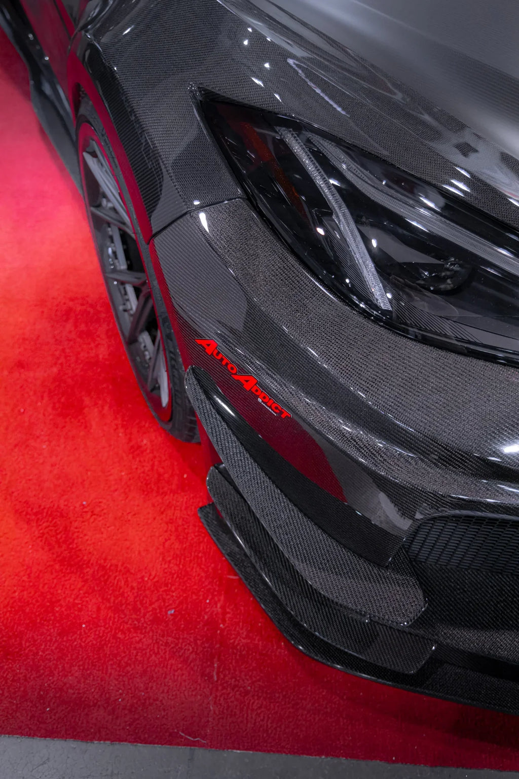 2020–2024 Corvette C8 Deluxe Wide Track Package – Full Carbon Fiber Kit (Bumper to Bumper)