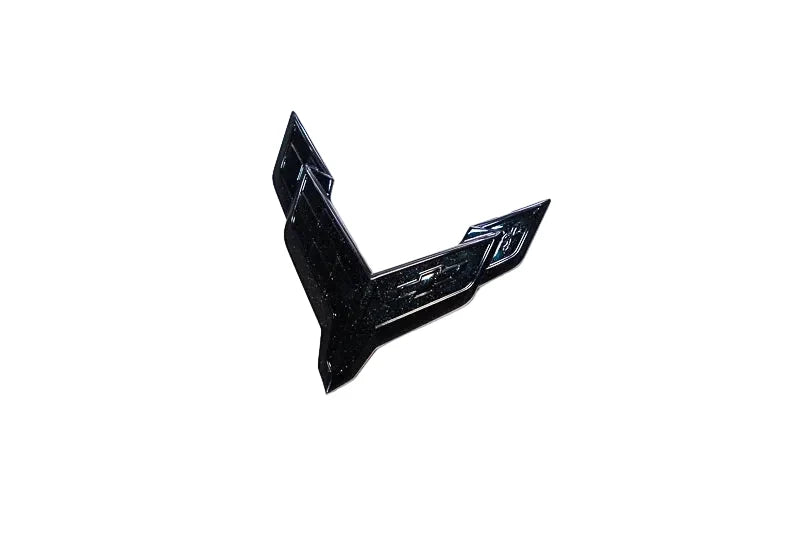 Corvette C8 Stealth Hood Emblem – Carbon Flash | OEM GM