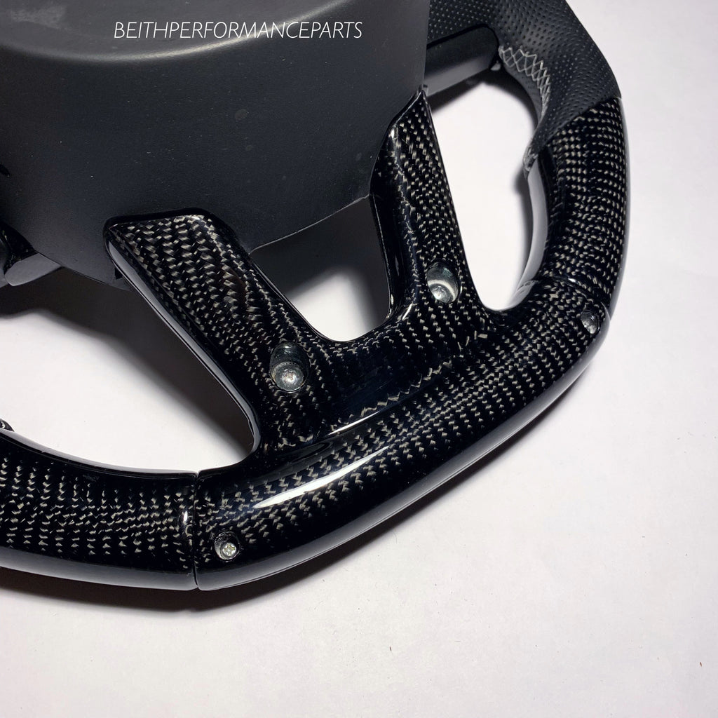 2018+ Jeep Cherokee Trackhawk – Carbon – Grey Stitching, No Stripe