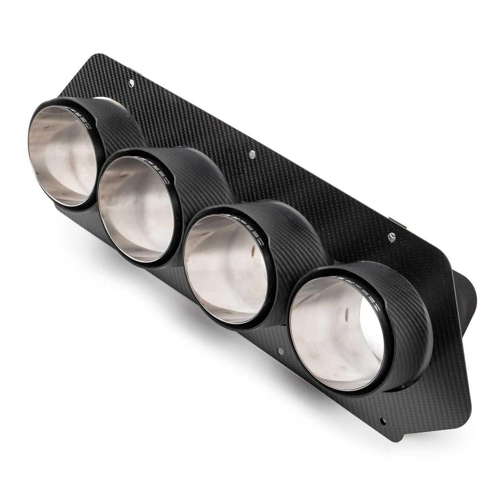 Fabspeed Chevrolet Corvette C8 Z06 Carbon Fiber Quad Exhaust Tips (2023+)