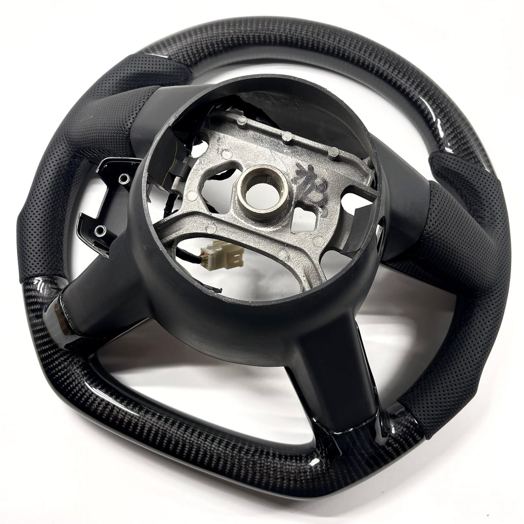 2005-2006 Dodge Charger / Challenger / Magnum – Carbon – Black Stitching