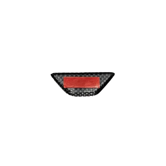 C8 Corvette Carbon Fiber Center Console Armrest Button Overlay