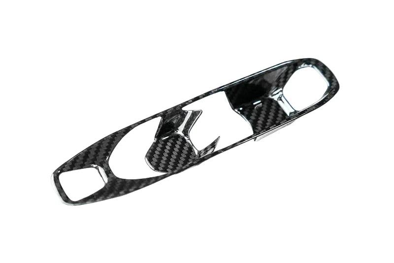 C8 Corvette Carbon Fiber Transmission Control Outer Trim