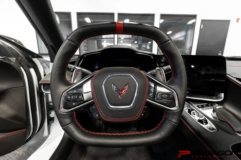 Corvette C8 Stingray Carbon Fiber Paddle Shifter Extenders