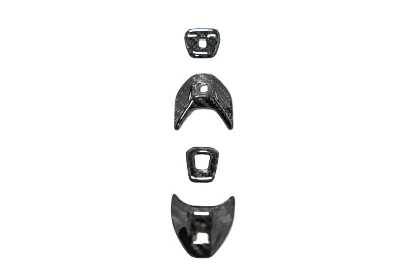 C8 Corvette Carbon Fiber Transmission Control Button Covers