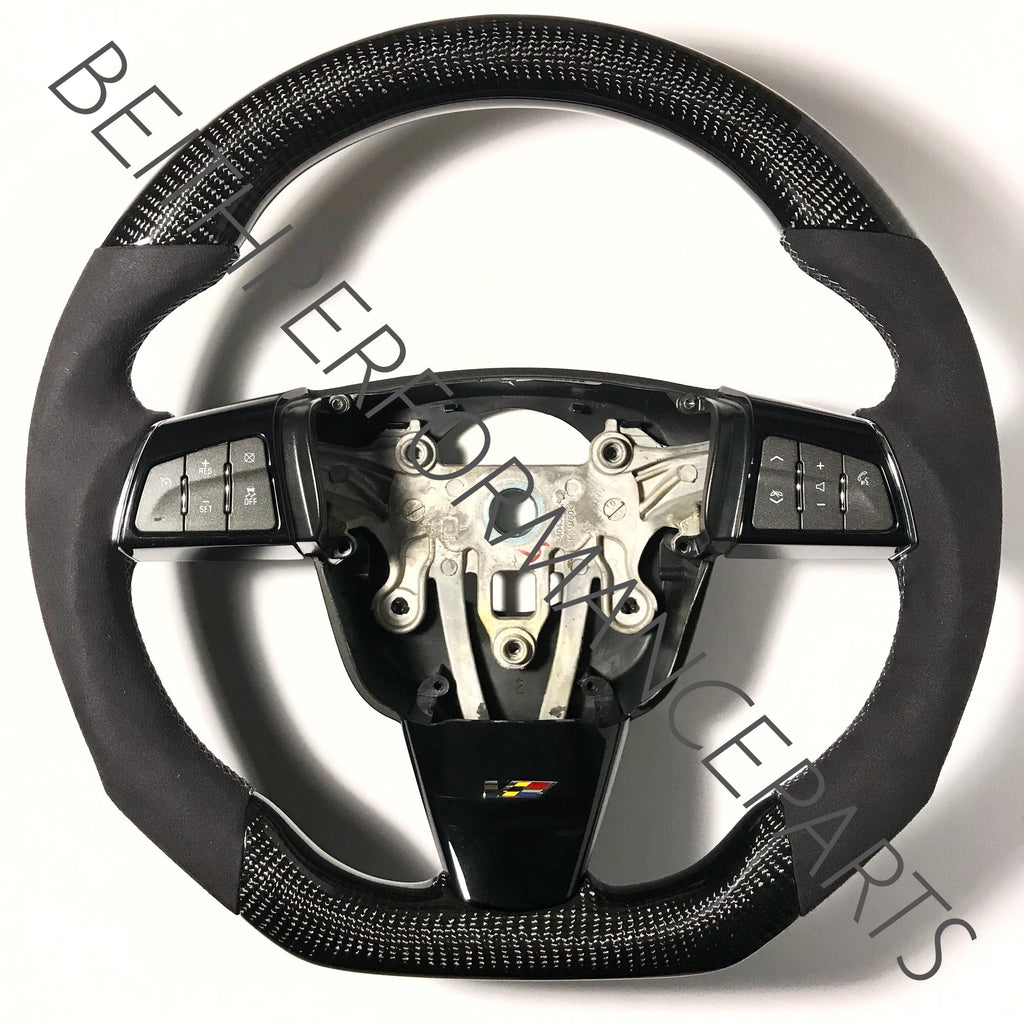 2009-2013 Cadillac CTS-V Carbon – Alcantara, Grey Stitch