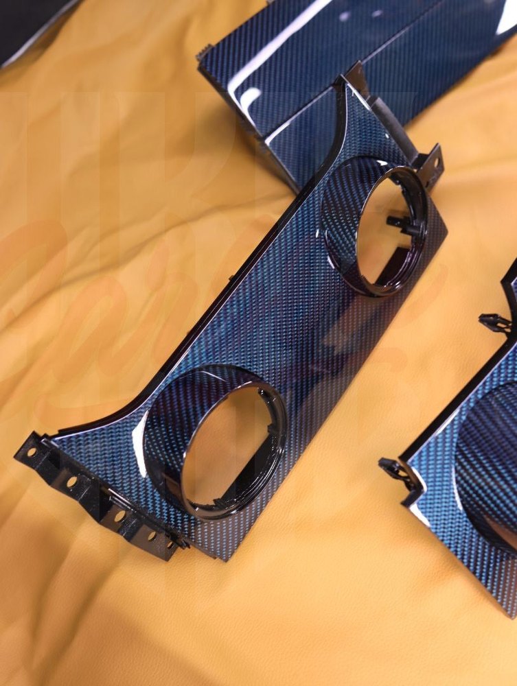 2005-2009 Mustang S197 Blue Carbon Fiber Dashboard Trim