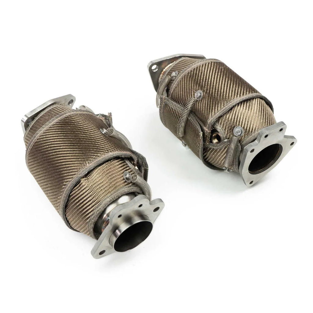 Fabspeed 2023+ Chevrolet Corvette C8 Z06 HJS 200-Cell Sport Catalytic Converters
