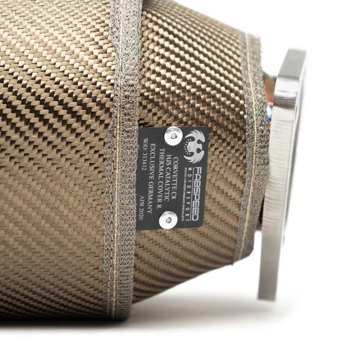 Fabspeed 2023+ Chevrolet Corvette C8 Z06 HJS 200-Cell Sport Catalytic Converters