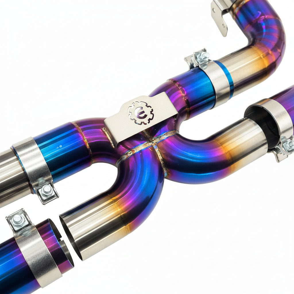 APEX 2020+ Corvette C8 Stingray Titanium Cat-Back Exhaust System