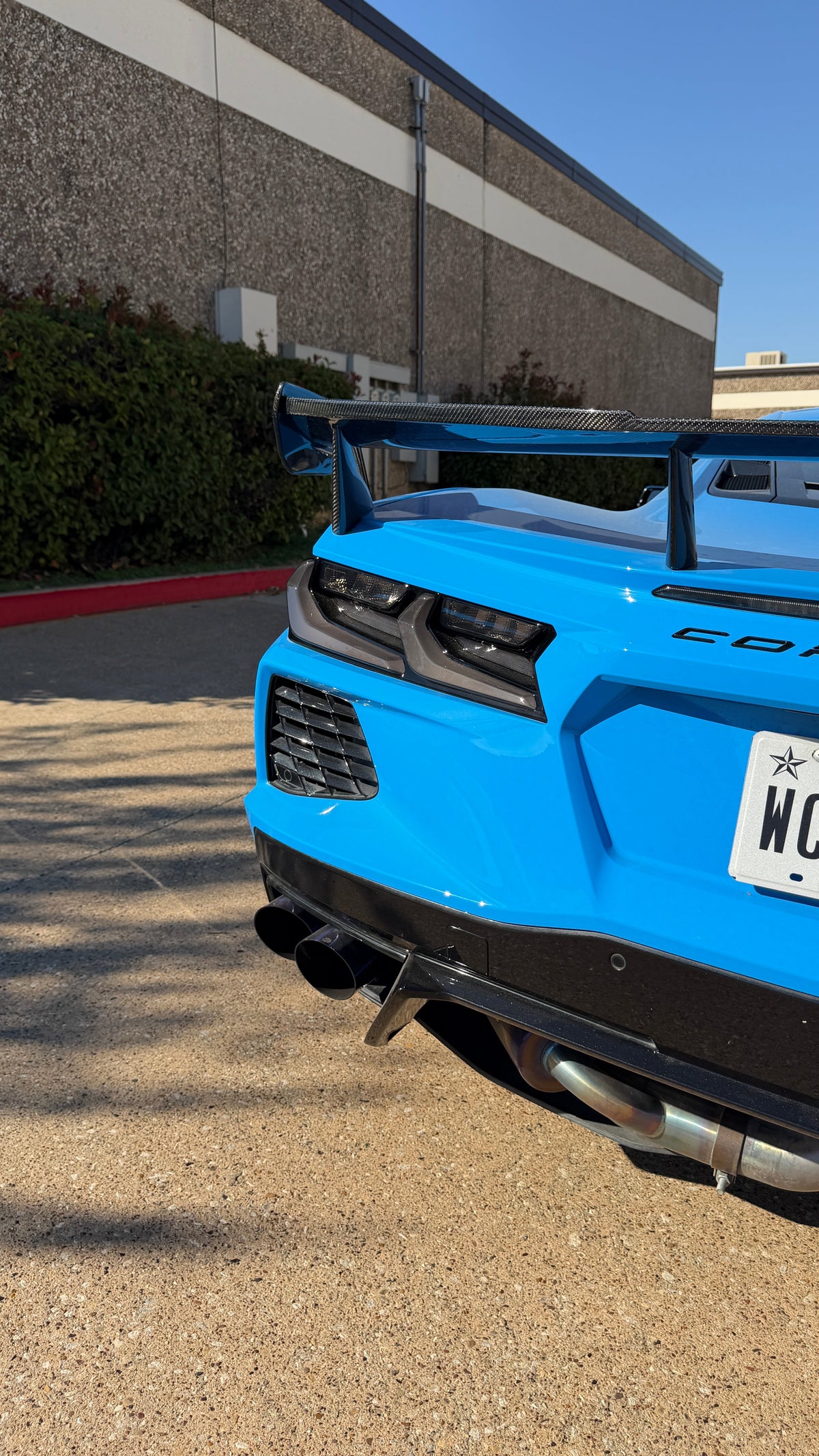 2020-2026 Corvette C8 Euro Smoke Style LED Taillights Amber Sequential Pair