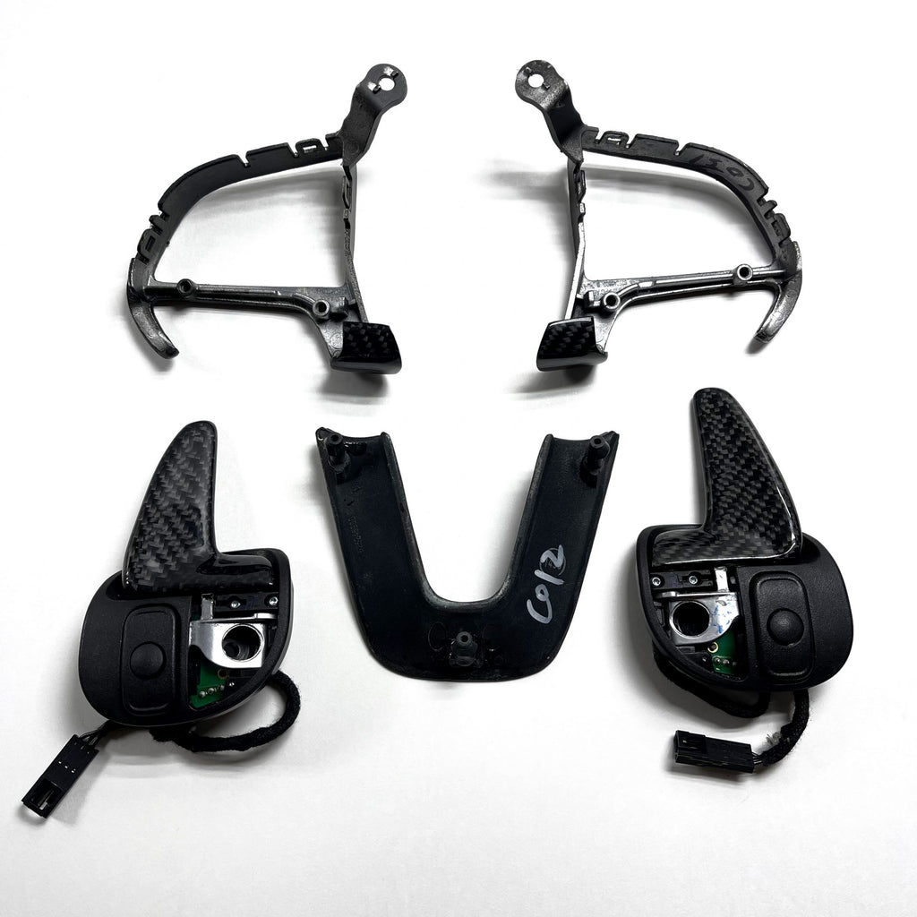 2015+ Dodge Charger/Challenger – Carbon Trim + Paddles