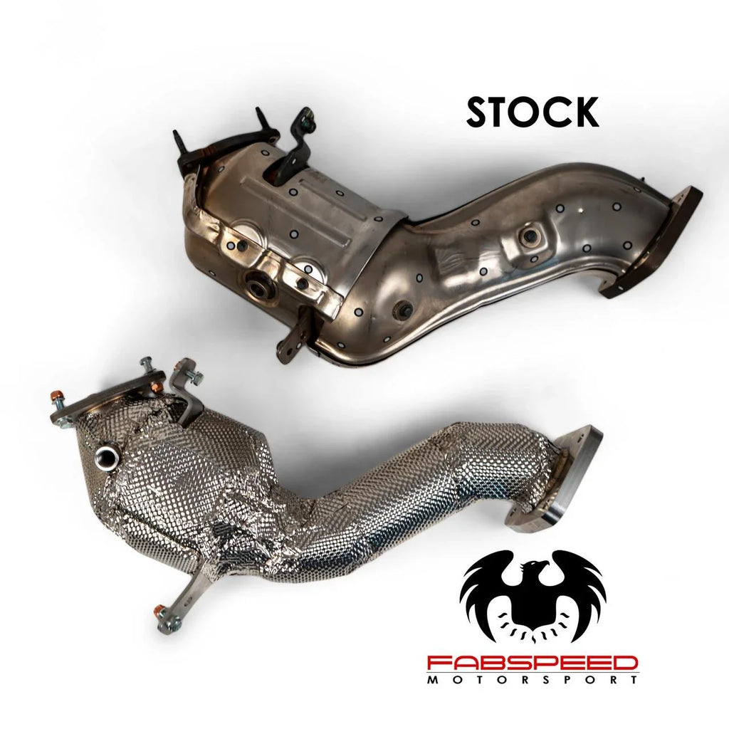 Fabspeed 2025+ Chevrolet Corvette C8 ZR1 HJS 200-Cell Sport Racing Catalytic Converters