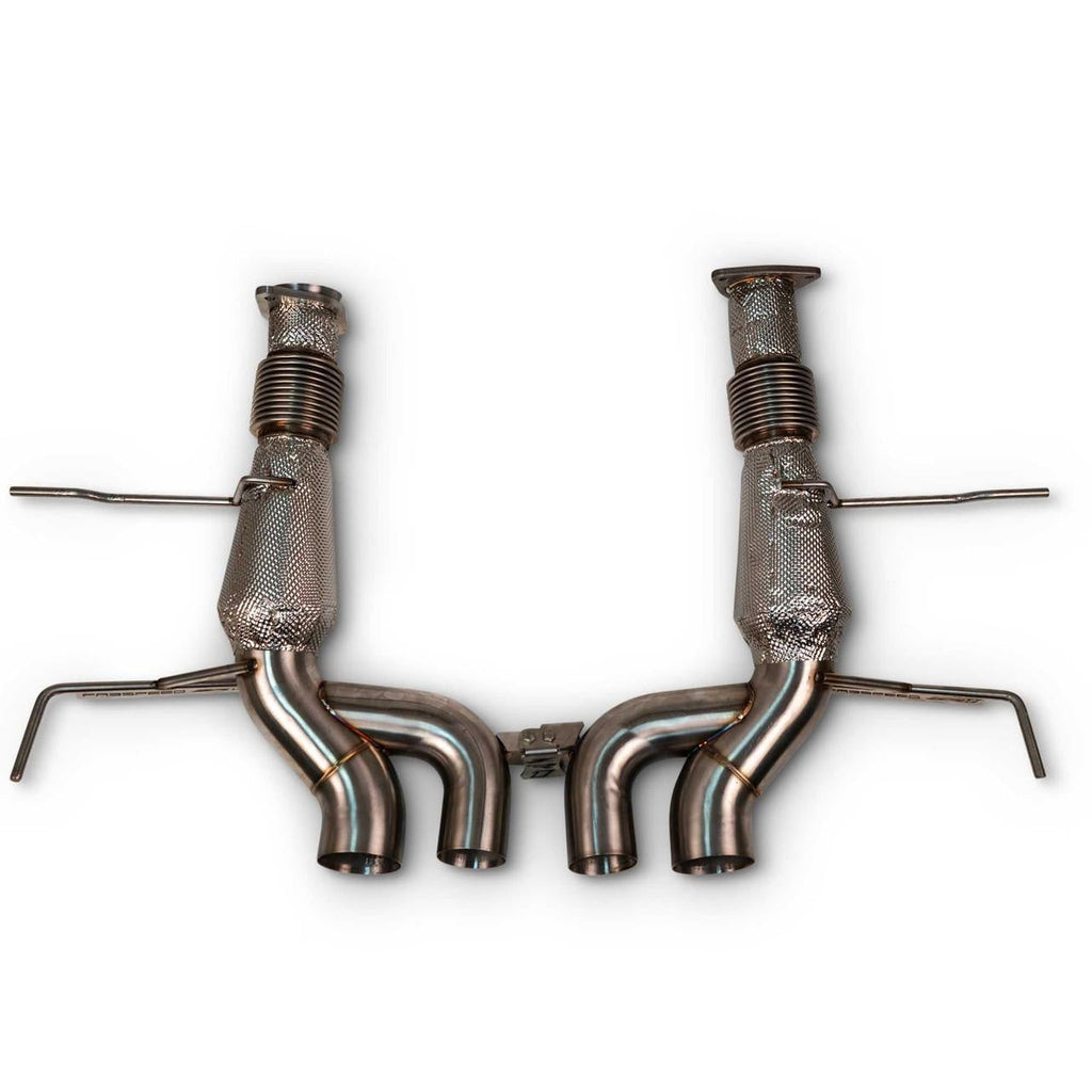 Fabspeed 2025+ Chevrolet Corvette C8 ZR1 Stainless Steel Megaphone Cat-Back Exhaust System