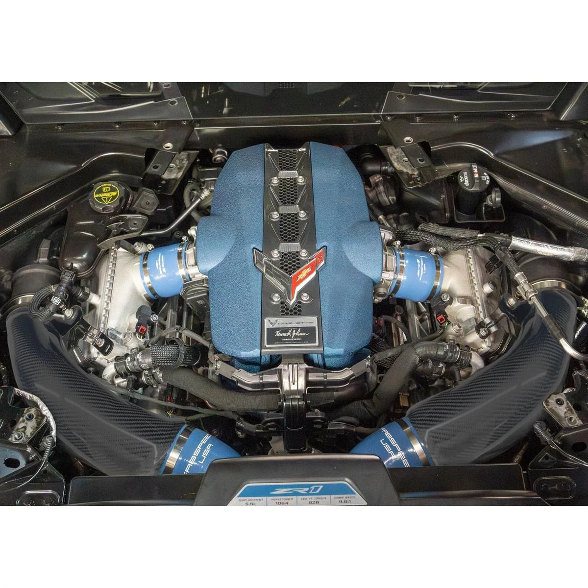 2025+ Chevrolet Corvette C8 ZR1 / 2026+ ZR1X Fabspeed High-Flow Carbon Fiber Intake Pipes