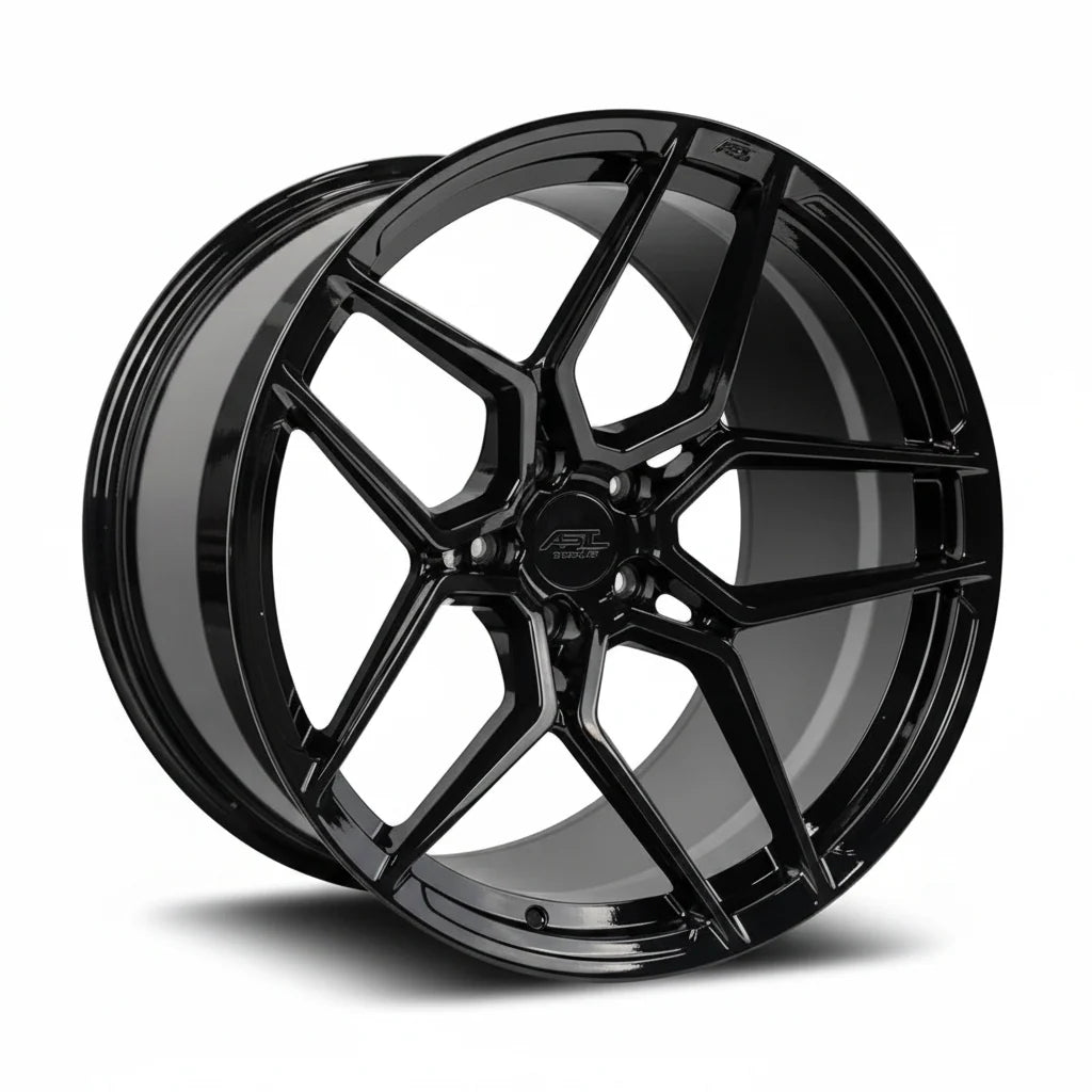 Forgedlite MC13 Gloss Black Forged Wheels (20x10 Front / 21x13 Rear)