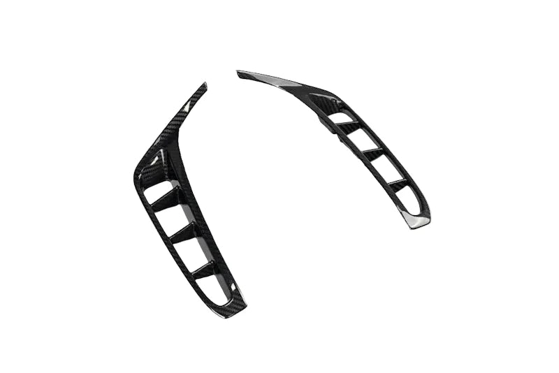 C8 Corvette Z06 / E-Ray Carbon Fiber Rear Diffuser Vent Covers
