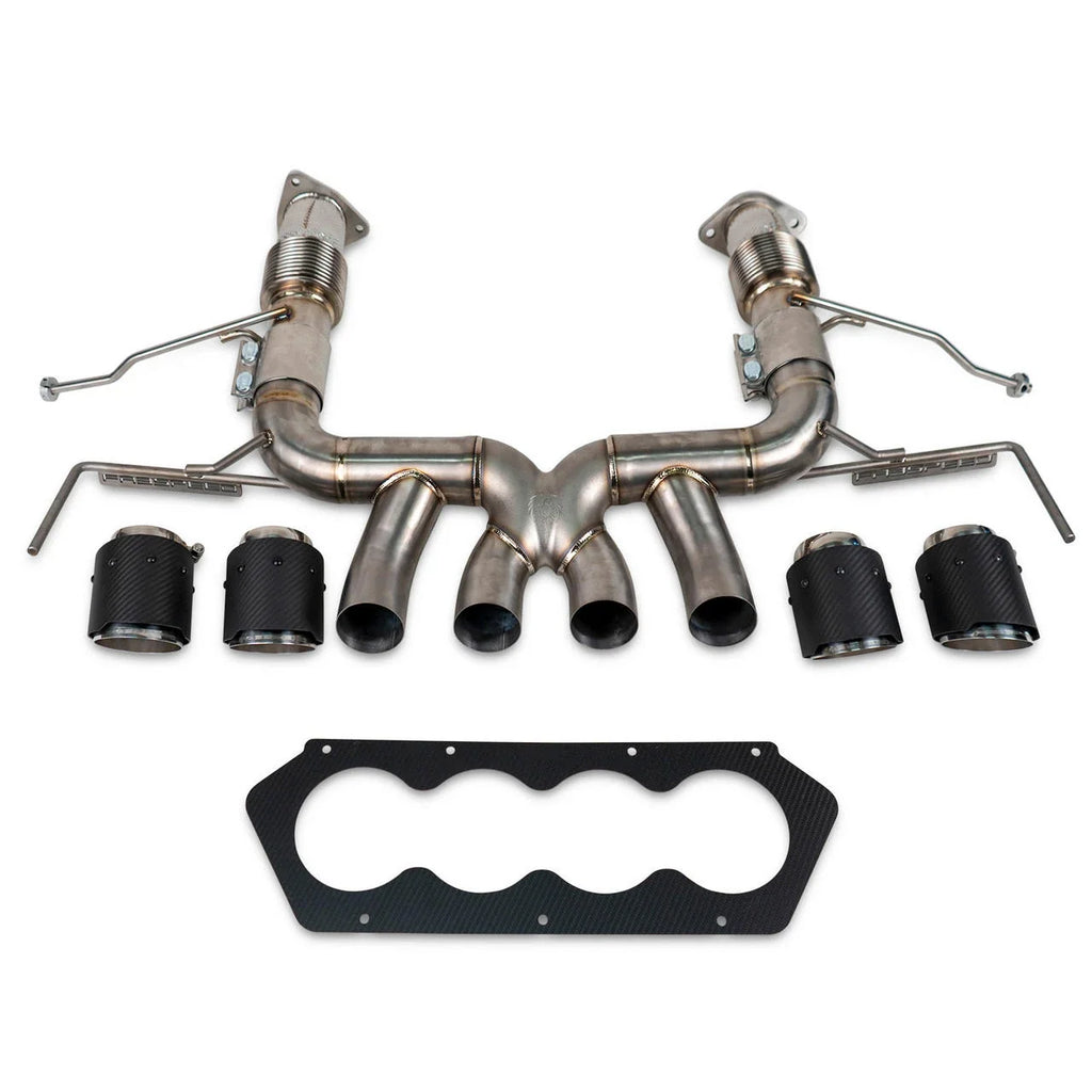 Fabspeed Corvette C8 Z06 Titanium Supersport X-Pipe Cat-Back Exhaust System (2023+)