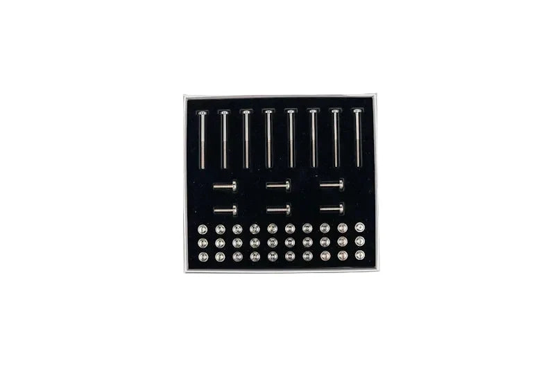 C8 Corvette Engine Bay Titanium Dress Up Bolt Kit – Coupe