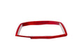 2020–2025 Corvette C8 Red Carbon Fiber Gauge Cluster Trim Overlay