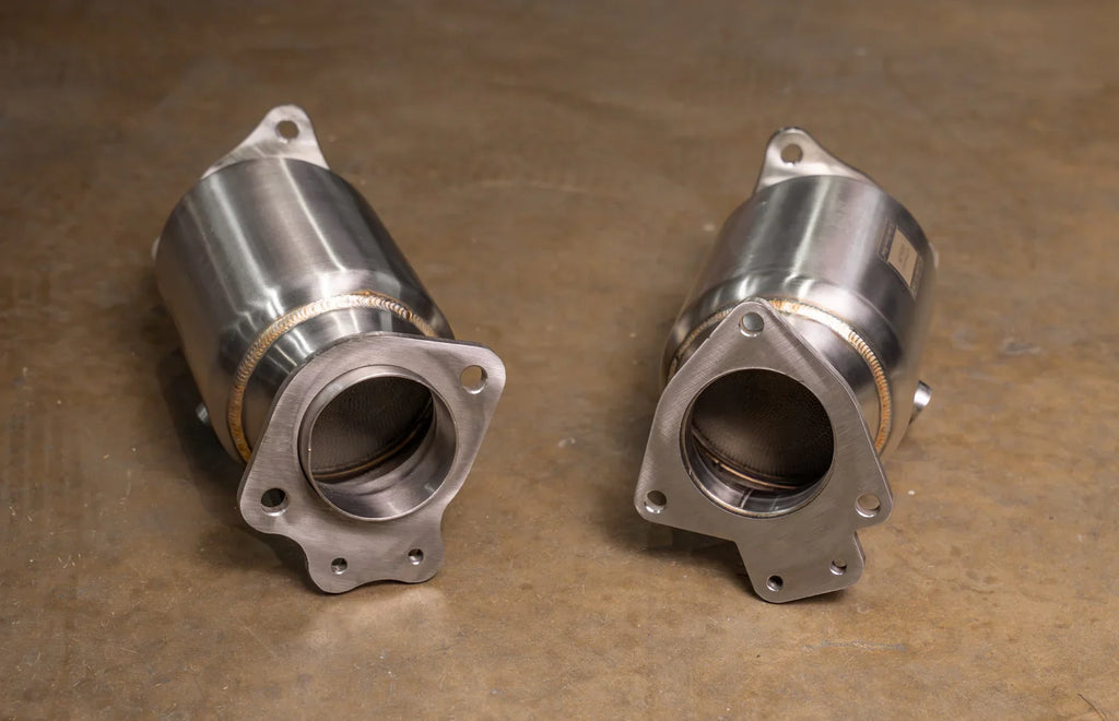 Valvetronic Chevy Corvette C8 / C8 Z06 400 Cell Catted Downpipes