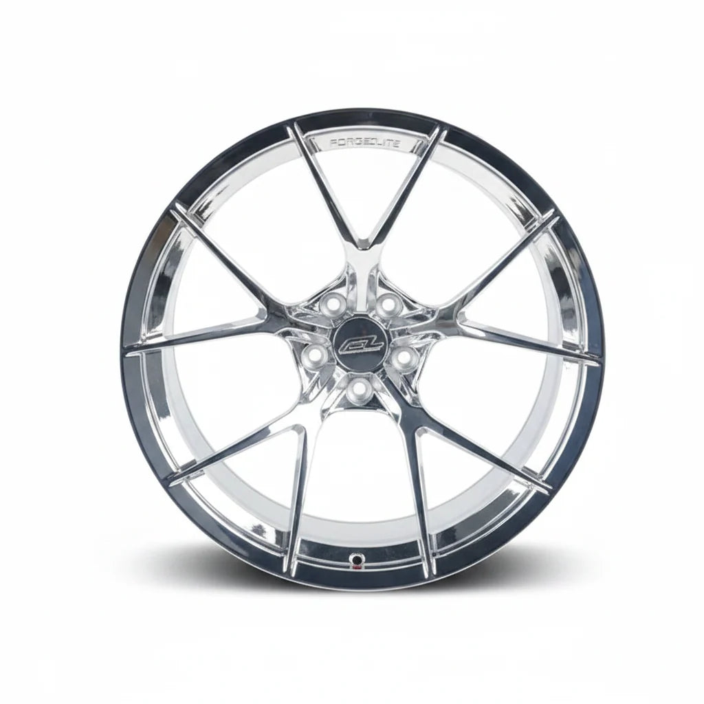 Forgedlite MC5 Chrome Forged Wheels (20x10 Front / 21x13 Rear)