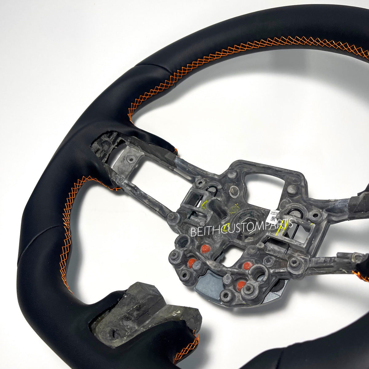 2018-2022 Ford Mustang – Full Leather – Orange Stitching