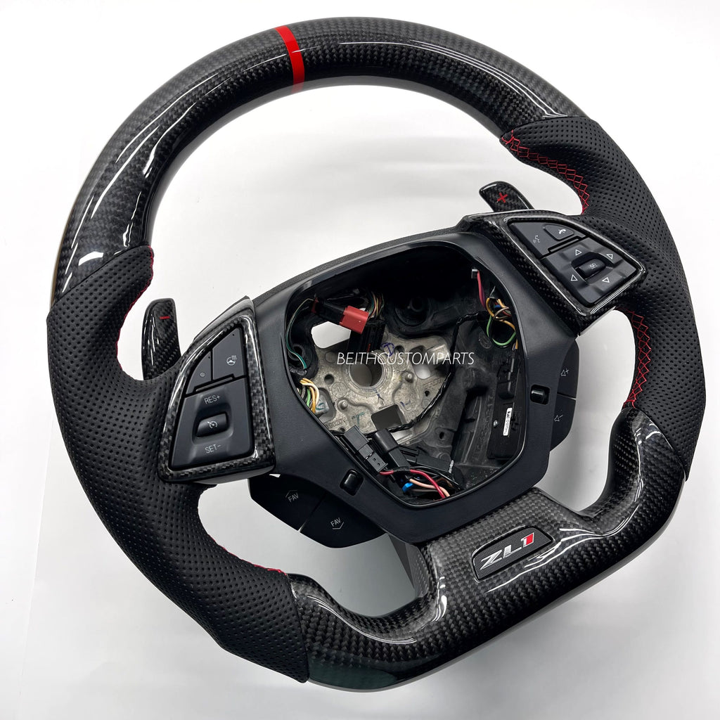 2017+ Chevrolet Camaro ZL1 – Red Stitching