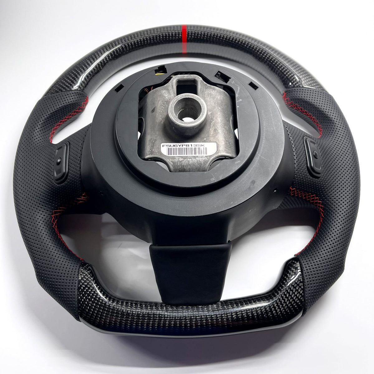 2013-2016 Fiat 500 ABARTH – Carbon – Red Stitching
