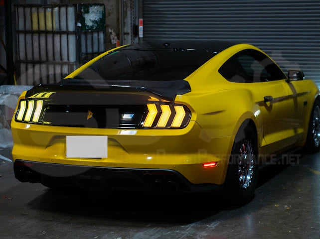 2015-2023 Ford Mustang S550 Euro RGB Sequential LED Taillights (Pair)