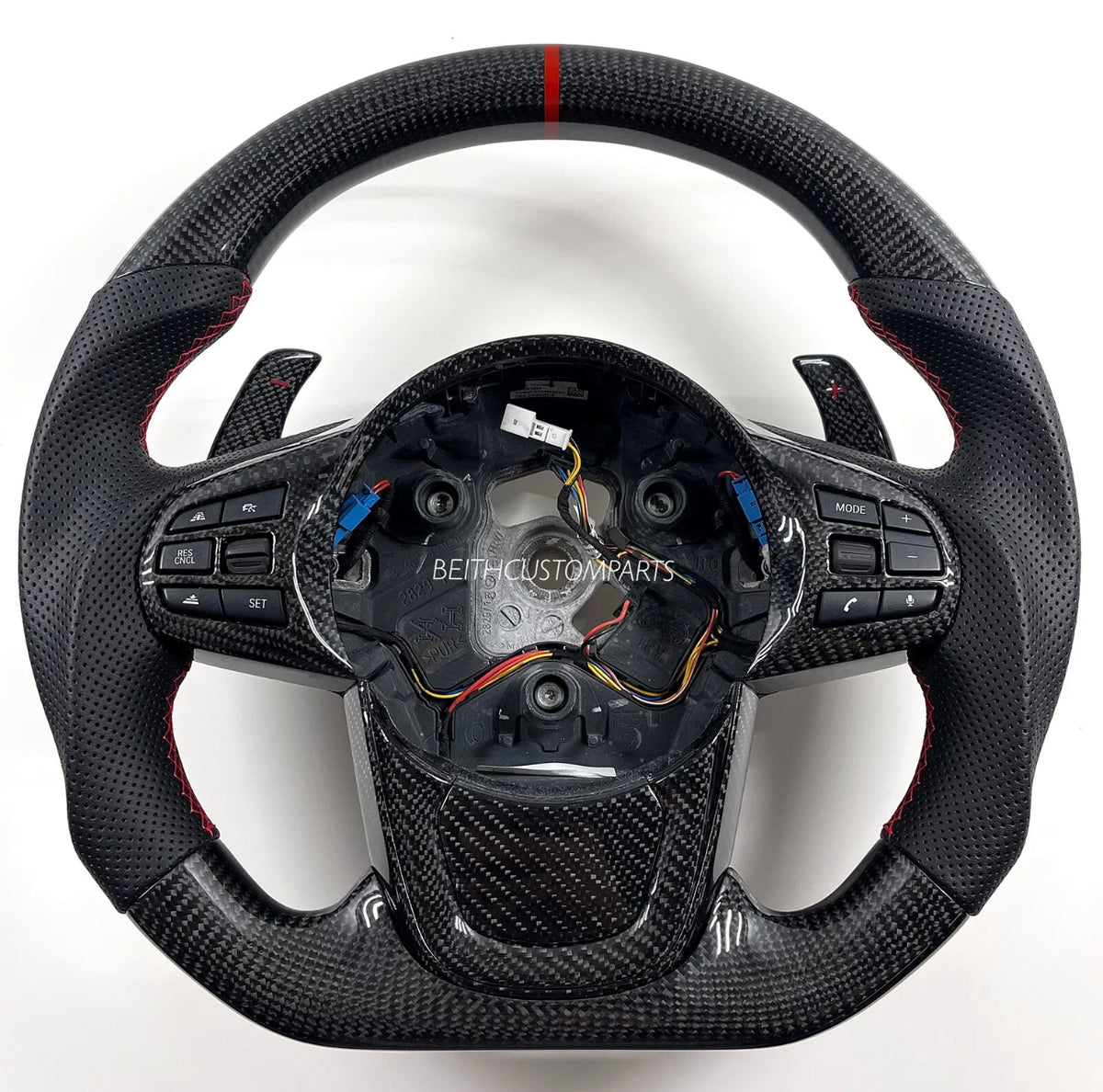 2020+ Toyota Supra – Carbon – Red Stripe