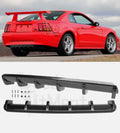 1999-2004 Ford Mustang Carbon Fiber Rear Diffuser - Shark Fins Lower Valance Lip